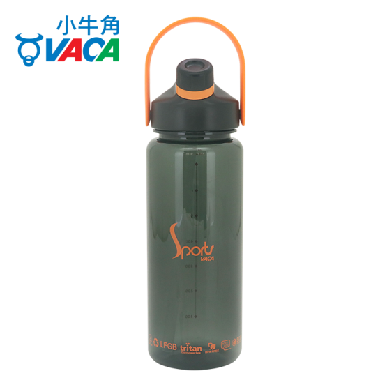小牛角SPORT TRITAN 兩用運動水壺830毫升-黑色(HCC838-080K)